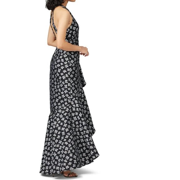 ML Monique Lhuillier Sleeveless Floral Gown size 8 - Picture 5 of 10